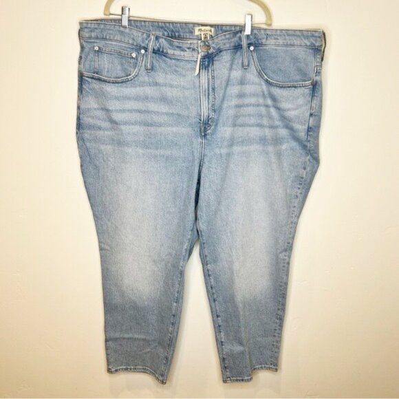 Madewell The Plus Perfect Vintage Jean, Size 28W Light Wash NWT - Picture 3 of 12